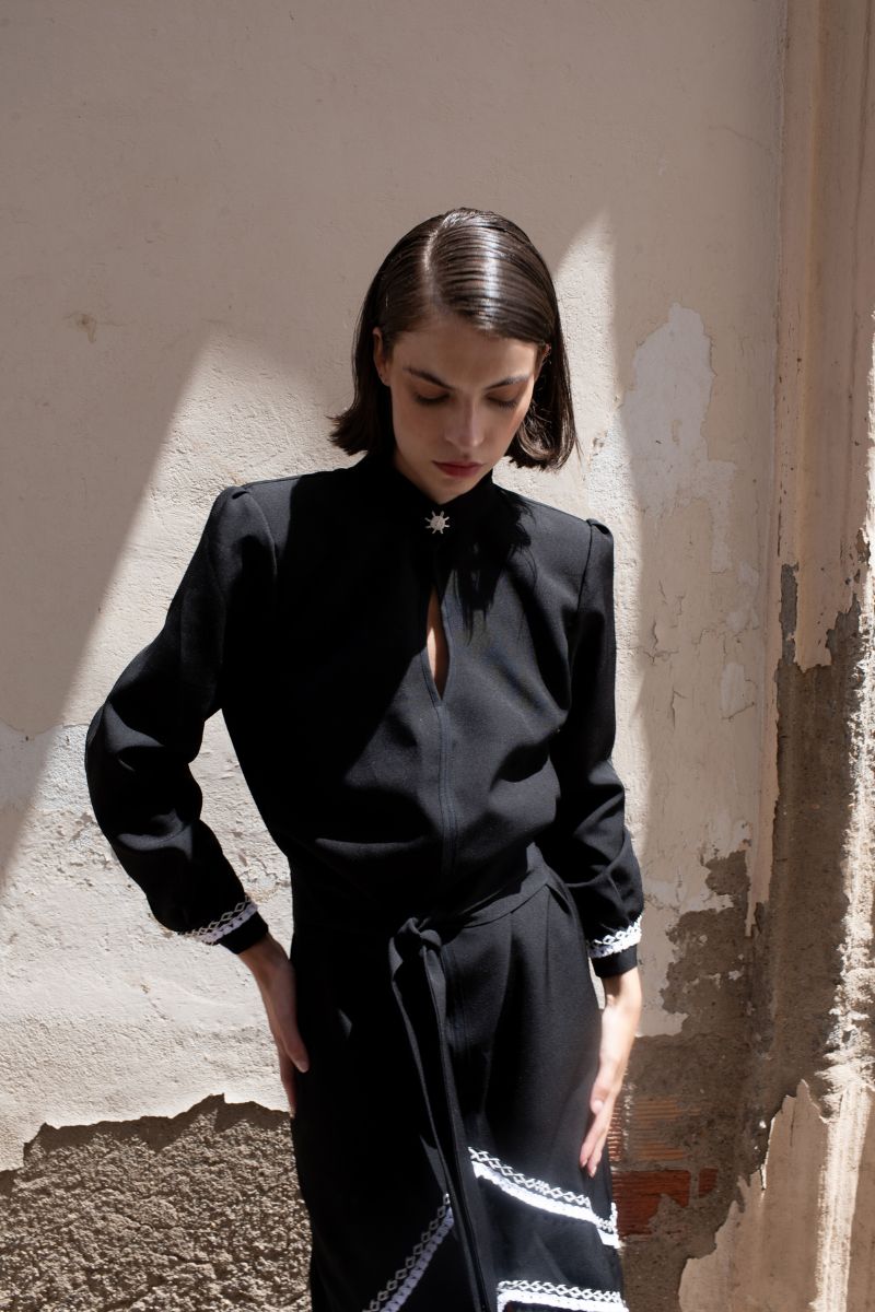 Vestido Maya Negro