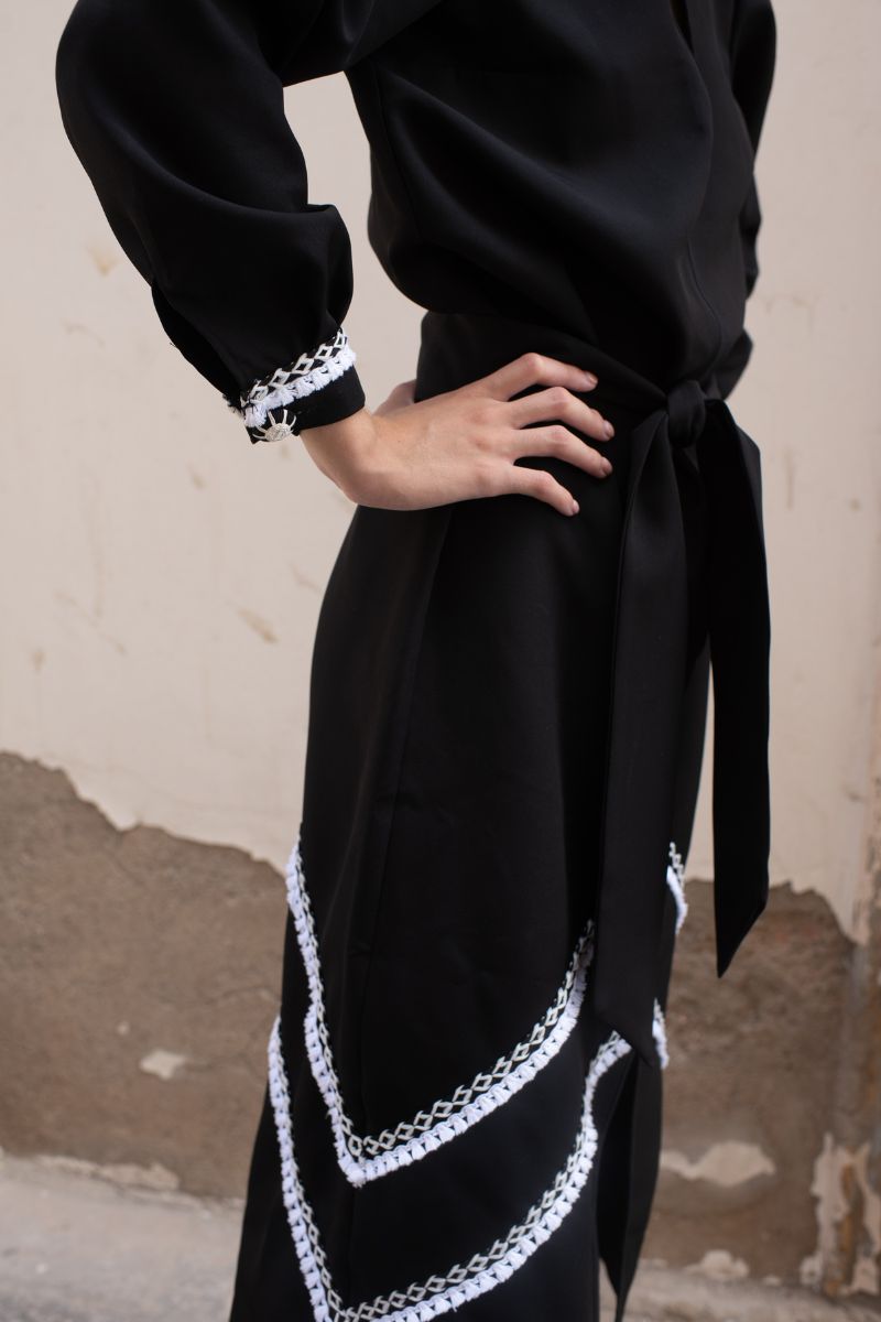 Vestido Maya Negro