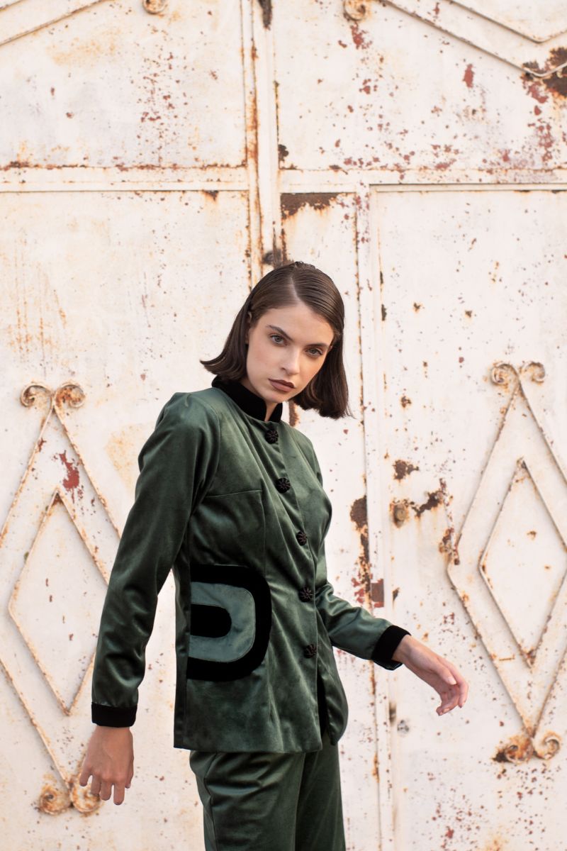 Chaqueta Caroline Velvet