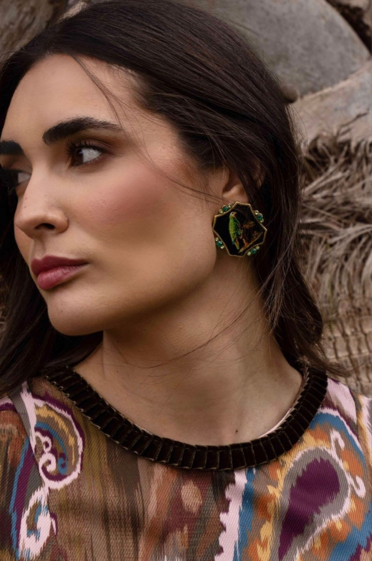 Pendientes Loro