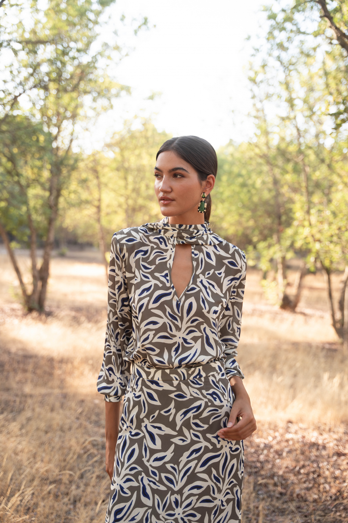 BLUSA GASA NUITS VERDE