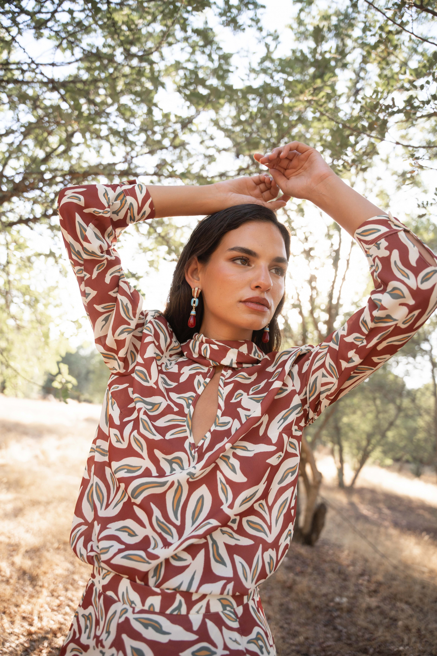 BLUSA GASA NUITS CALDERA