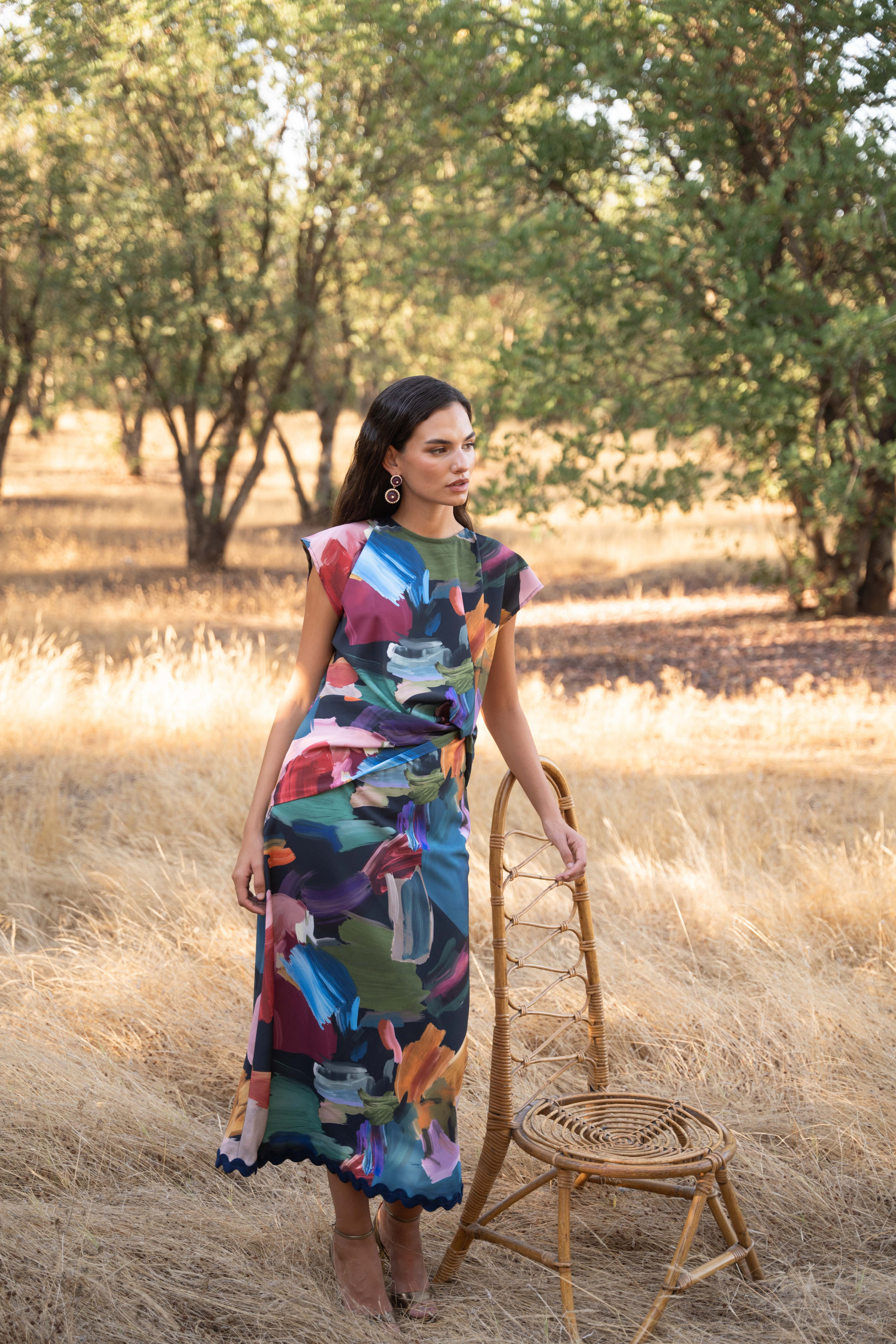 VESTIDO LOIRE AZUL