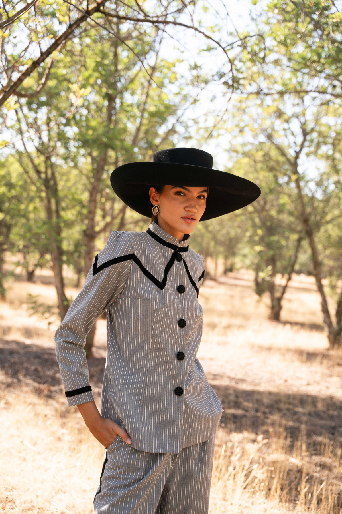 Chaqueta Borgoña