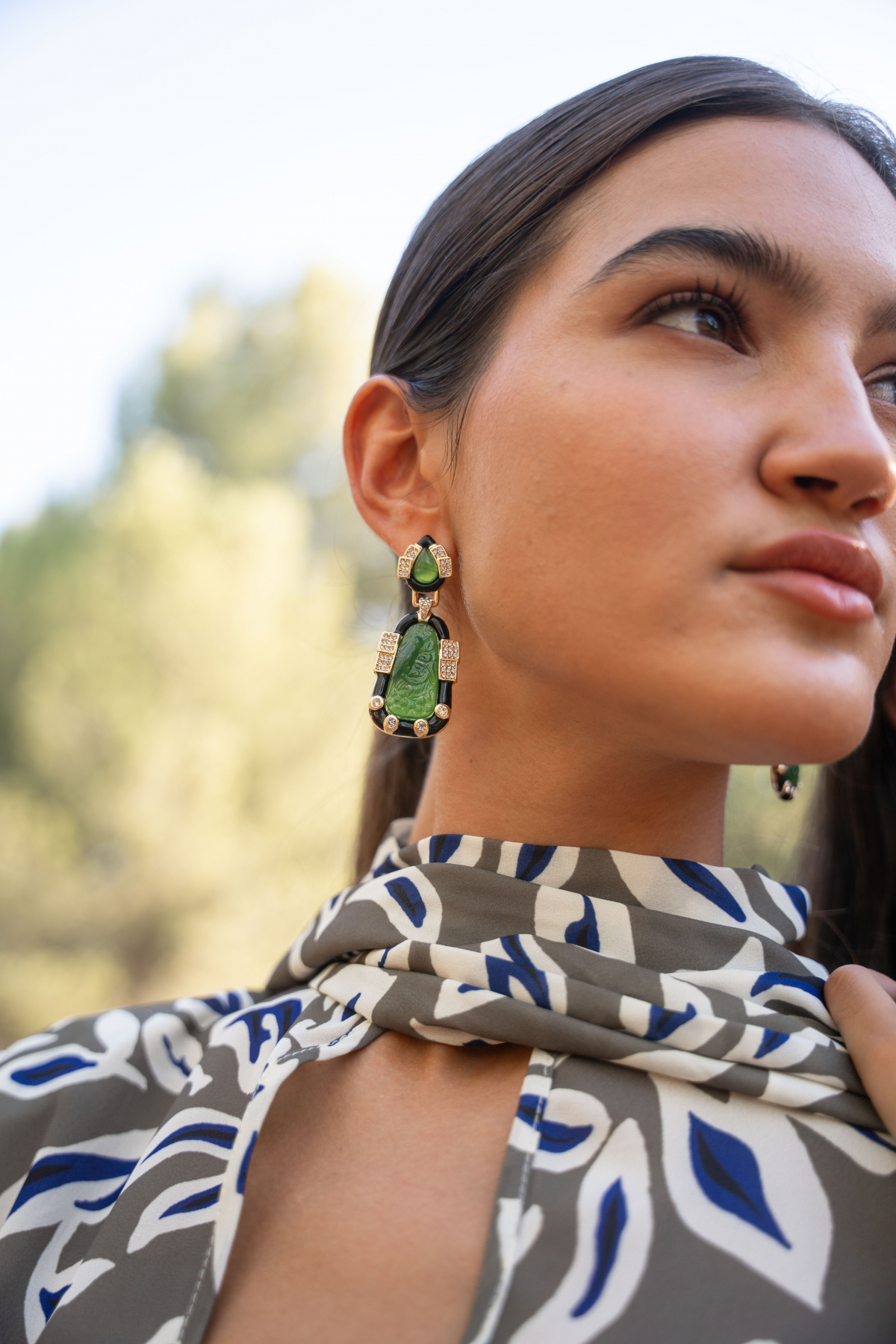 Pendientes jade