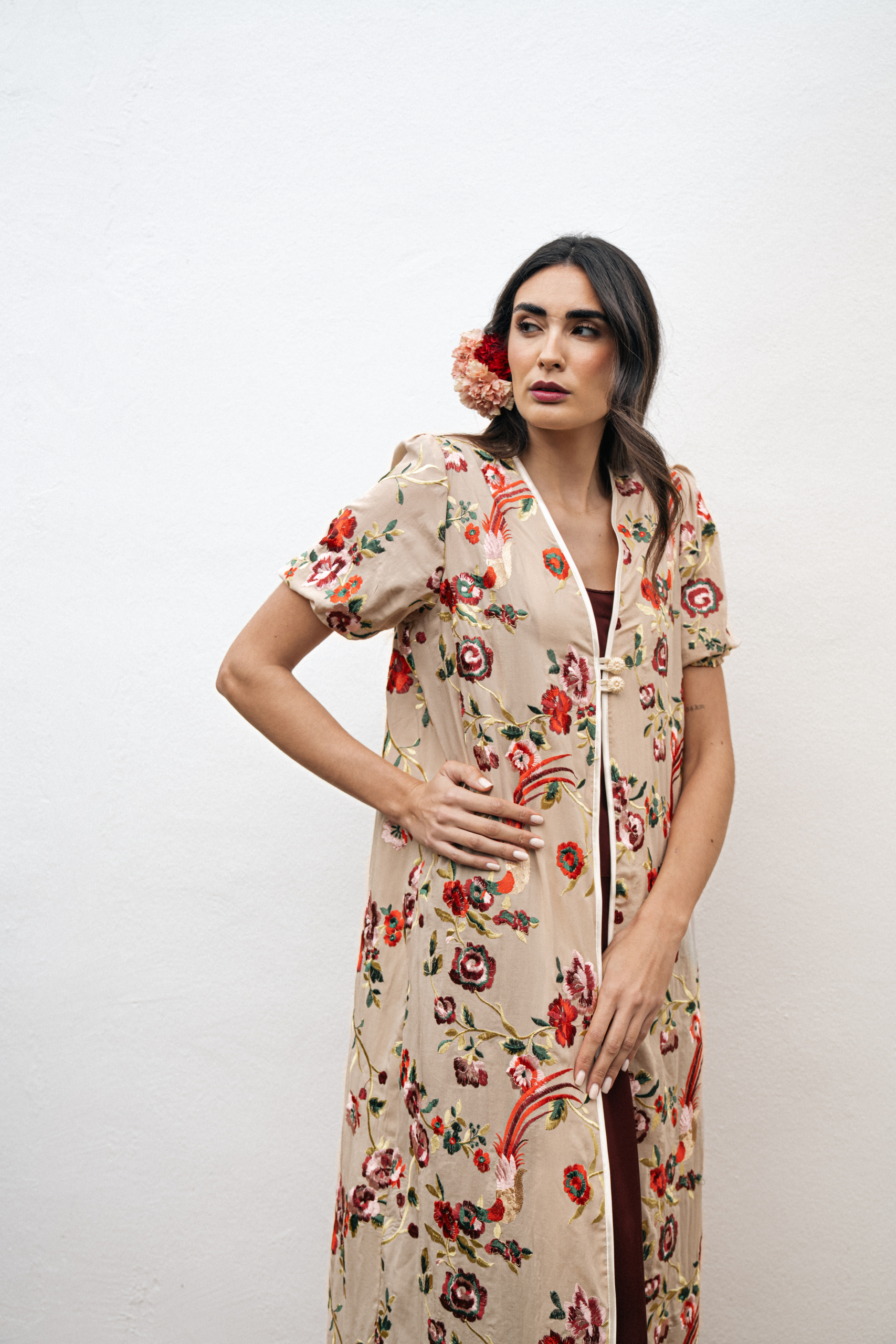 Chaleco Manila Pájaros