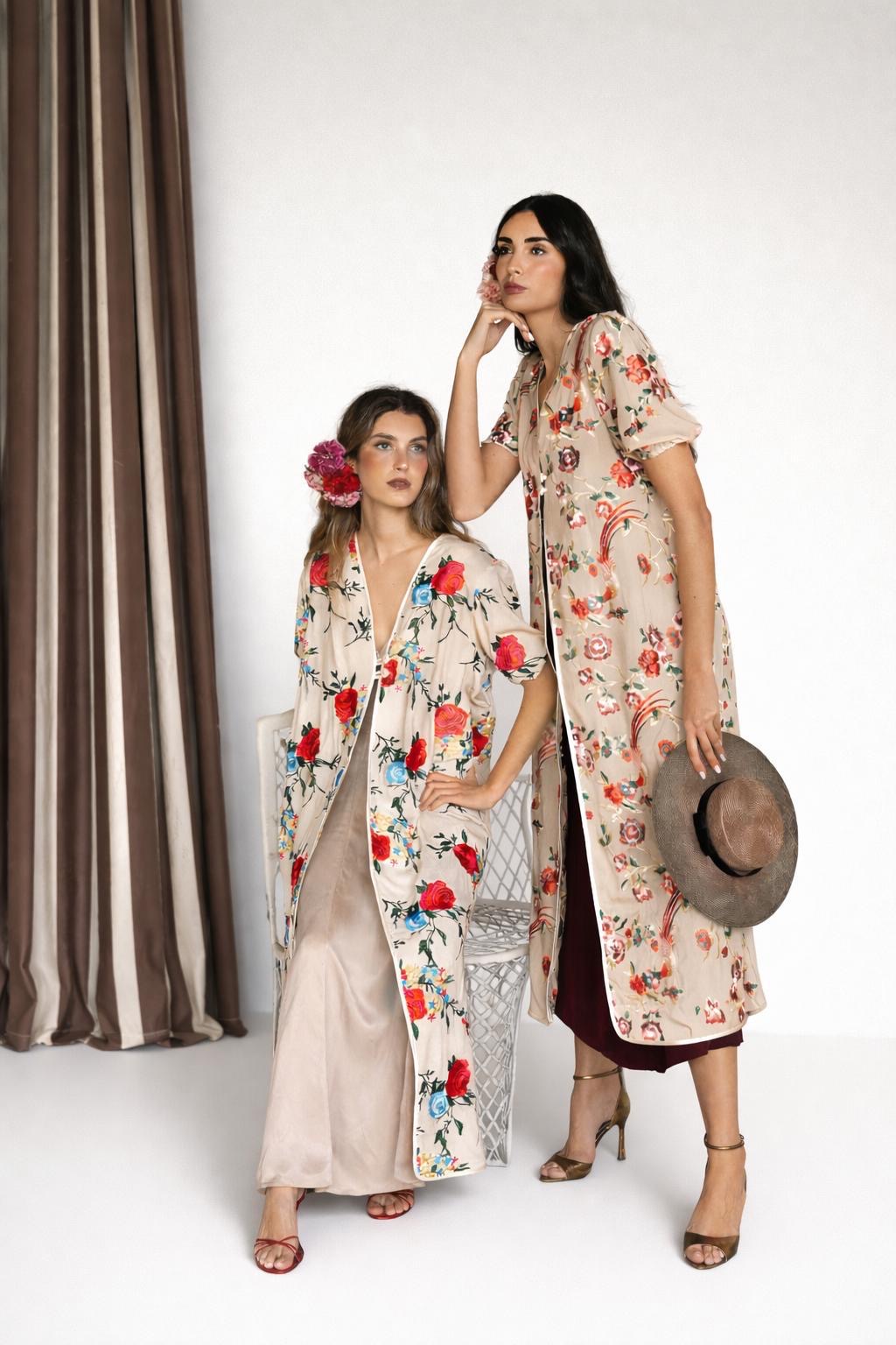 Chaleco Manila Pájaros